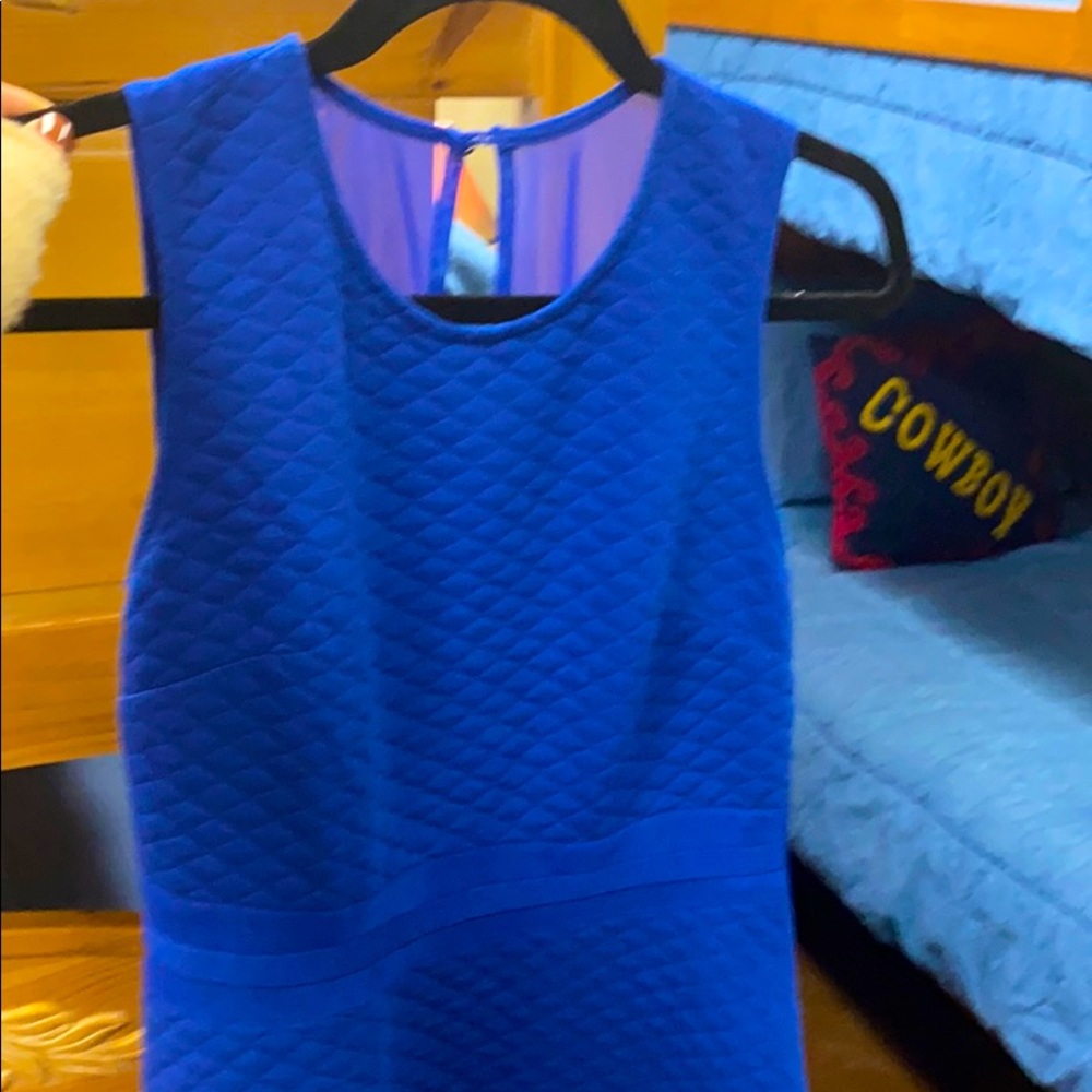 Blue dress
